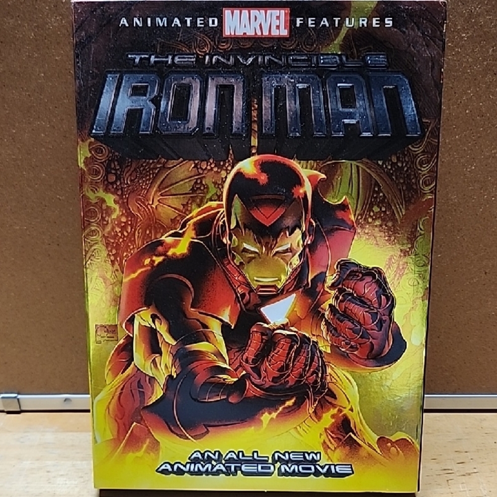Marvel Iron Man Animated Movie DVD